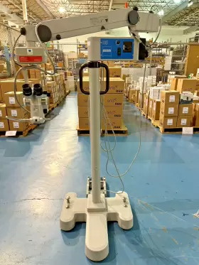 Carl Zeiss 6/s5 Surgical Microscope Opmi 6 -sfr Xy S5 Stand Foot Pedal And Light Source #3