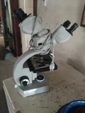 910137 Carl Zeiss Dual Lens Teaching Microscope