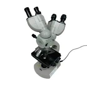 91037 Carl Zeiss Microscope With 4 Pcs Objective Lens Made In Usa #2