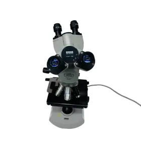 91037 Carl Zeiss Microscope With 4 Pcs Objective Lens Made In Usa #3