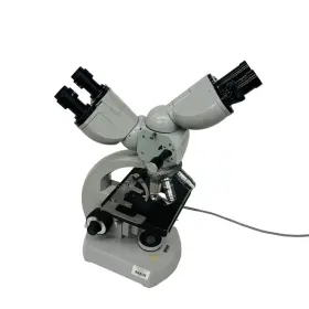 91037 Carl Zeiss Microscope With 4 Pcs Objective Lens Made In Usa