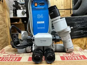 Cs-s4 Carl Zeiss Opmi Retroskop Xy S4 Stand Assistant Opthalmic Microscope As-is