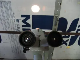 Ompi-9 Carl Zeiss Opmi 9 Microscope On Rolling Locking Wheel Stand Biomed Tested