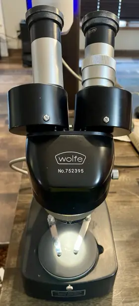 752395 Carolina Biological 792395 4 Wolfe Professional Zoom Microscopes Made In Japan