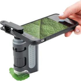 Mm-350 Carson Microbrite Portable Handheld Digital Pocket Microscope For Kids Or Adults