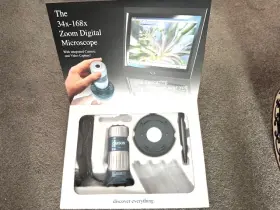 36-176x Carson Mm-740 Zpix 200 Digital Zoom Microscope