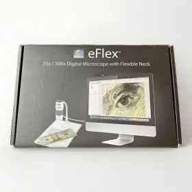 Mm-840 Carson Digital Microscope Usb 75x 300x Magnifier On Flexible Stand Led