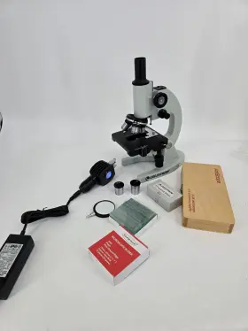 44104 Celestron Advanced Biological Microscope 500 Pn Homeschool With Slides