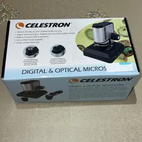 44330 Celestron Digital And Optical Microscope