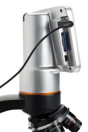 44347 Celestron Tetraview Lcd Digital Microscope Biological Built-in 5mp #2