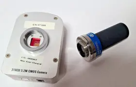 54354353453222 Cmos Micrometrics 318cu 3.2mp Digital Microscope Camera Opto Engineering Tc23007