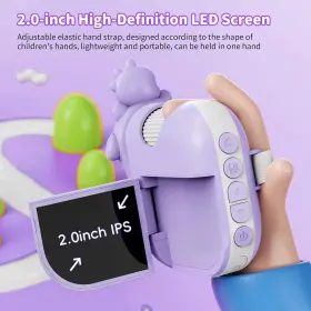 Colaly 711181953756 Microscope For Kids - 1080p Handheld Digital Portable Pocket 500x Wit #3