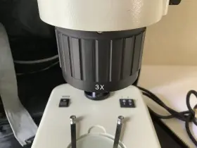 430tbl Cole Parmer Trinocular Stereozoom Microscope With W10x/20 #3