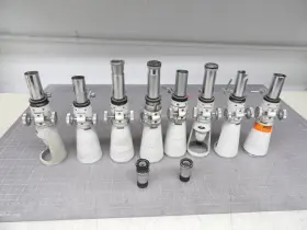 03890-30 Cole Parmer National Lot Of 8 Shop Microscopes For Parts M4062 #2