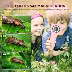 Daxiongmao 739944333782 Microscope For Kids Mini Digital Educatio #3