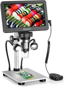 1200xdcorn Dcorn Dfhds555 7ftft Digital Microscope 12mp 1080p Photo/video