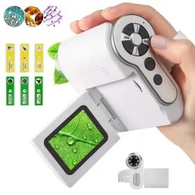 Dm-dv-f5-ws09 Dcorn Microscope For Kids 3-in-1 1000x Handheld Mini Scope With 2 Inch Lcd Screen P