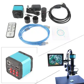 14mp Dictorcoltd 550732797049 1080p Microscope Camera Zoom Lens Usb C-mount Digital Industry Video 32g #2