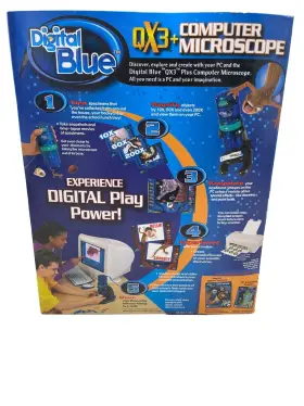 Digital Blue 851244000024 Vintage Qx3 Computer Microscope Bring Microsoft Images To Life Nib #3