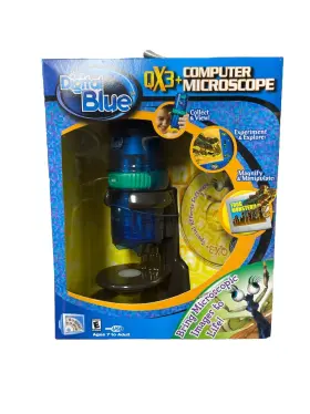 Digital Blue 851244000024 Vintage Qx3 Computer Microscope Bring Microsoft Images To Life Nib