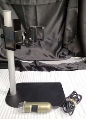 Am4113zt Dino-lite Pro 10x 50x 220x Polarizing Digital Microscope With Stand