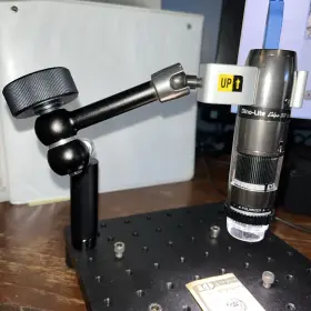 Am73915mzt Dino-lite Edge R10 5x 140x 5mp Thor Labs Stand Mb8 And Vibration #3