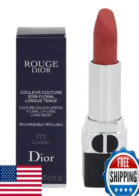 B09737md9d Dior Christian Rouge Couture Lipstick Matte - 772 Classic Refilla