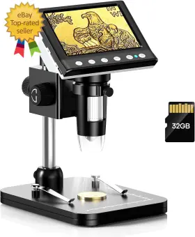 1000x Dm7-h 705353408960 Hayve 4.3ftft Ips Coin Microscope Magnification Digital For Adul