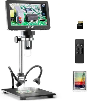 1200x Dm9-h 313045888831 7ftft Hdmi Digital Microscope Coin With Ips Screen 16mp Solderin