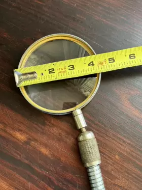 104-d Donegan Optical Co. Standing Gooseneck Magnifier Vintage Flexible #3