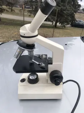 Cmp140 Eagle Illuminating Microscope Model Sm240 Made In Usa