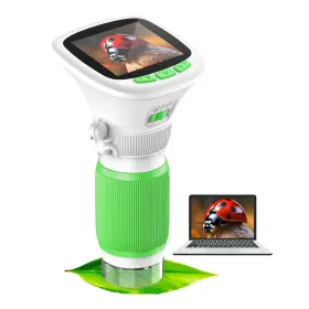 200x-1000x Edcreaty Kd03 Microscope For Kids Portable Pocket Handheld 2.4 High