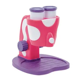 Educational Insights 086002009081 Geosafari Jr. Pink My First Kids Microscope Toy Prescho #3