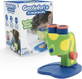 Educational Insights 086002051127 Geosafari Jr. My First Kids Microscope Toy Preschool Science Stem Gift