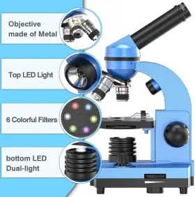 1000x Emarth 612409850850 Microscope For Kids Beginners Children Student 40x- Compound Microscop #2