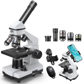 100x-2000x Esako Es1801 Compound Microscope For Kids And Adults Magnification Fo