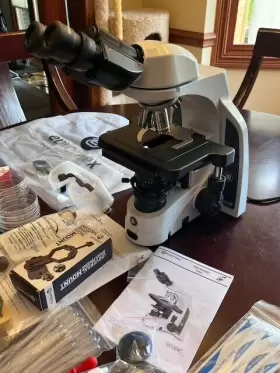 Is.1152.pli Euromex Microscope Compound Binocular And More #2