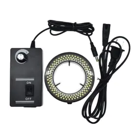 Fainwan 768571605160 Digital Microscope Accessories 60 Led Adjustable Ring Light Illuminator Lamp