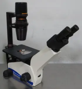 12-560-45 Fisher Scientific T199052 Inverted Phase Contrast Microscope