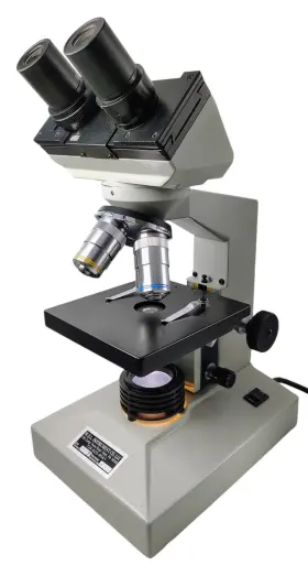 Vshl-4d Fisher Scientific Micromaster 4x/10x/40x/100x Compound Binocular Head Microscope