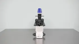 03000013 Fisherbrand Inverted Phase Contrast Microscope With Warranty See Video #3