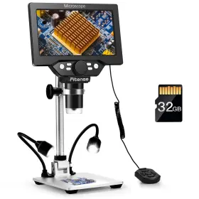 Aefilm0101usbob Fitense 7 Inch Lcd Digital Microscope 1200x Coin Camera Full View For Error C