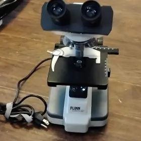 6053 Flinn Scientific Inc. 6053/22a Binocular Compound Microscope Biological Laboratory