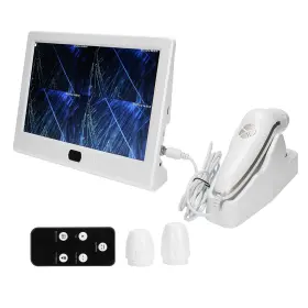 Fokh 305994581636 Scalp Detector 13inch 50x/200x Lens Multi Functional Rechargeable Digital Ha