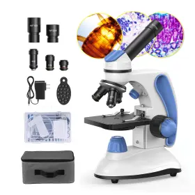 40x-1000x Fokoos Fd10 Compound Microscope For Adults Magnification Monocular