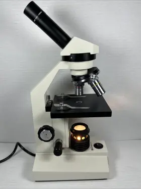 Sfc-100ql Frey Scientific 578634 Compound Microscope Wf10x Eyepiece 3 Objectives