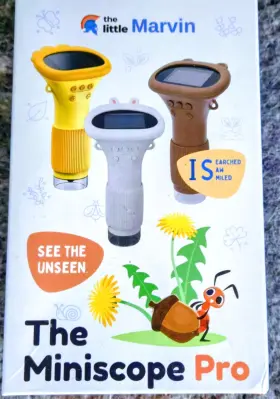 Ftvogue7a0yhk8n6r-11 Ftvogue Kids Mini Digital Microscope 100-1000x Magnification Handheld Scope With 2mp Cam