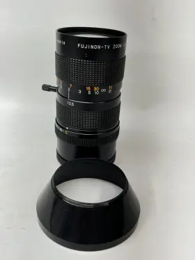 H6x12.5r Fuji Fujinon Tv Zoom Lens 1 12/12.5-75 With Shade