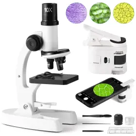 80x-1200x Furulixty 795847521763 Microscope For Kids - Beginner Science Kit Microsc