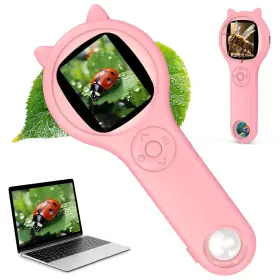Inskam355 Ginocaco Portable Macro Microscope For Kids 2in Pocket Digital Camera Edu